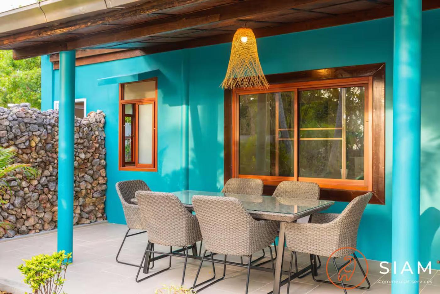 The Wooden Beach House 3Br - Sunset Beach Garden Taling Ngam  Exterior photo