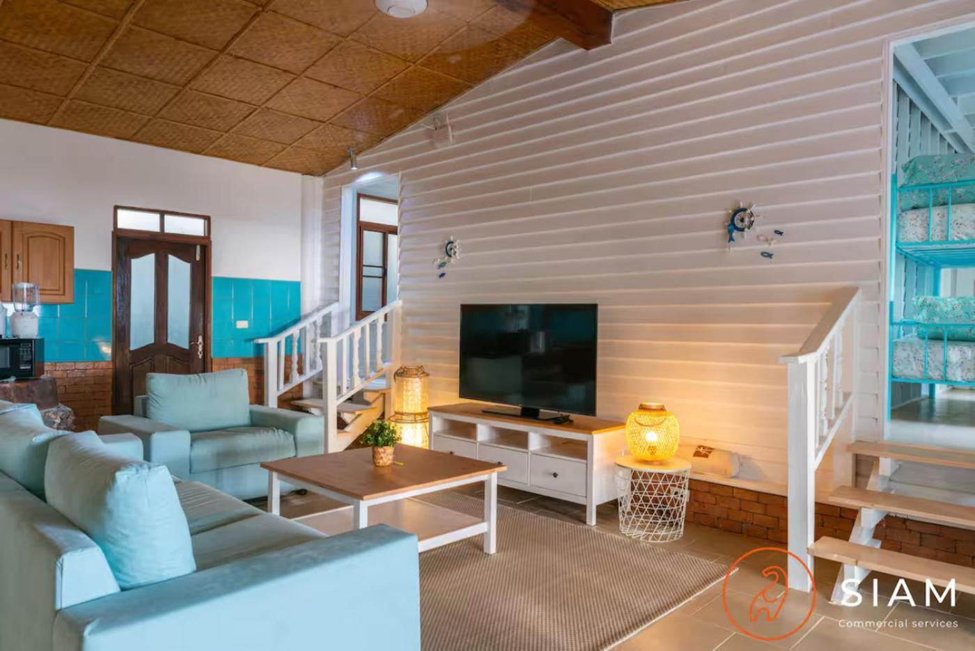 The Wooden Beach House 3Br - Sunset Beach Garden Taling Ngam  Exterior photo